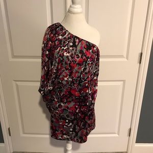 Aidan by Aidan Mattox one shoulder dress